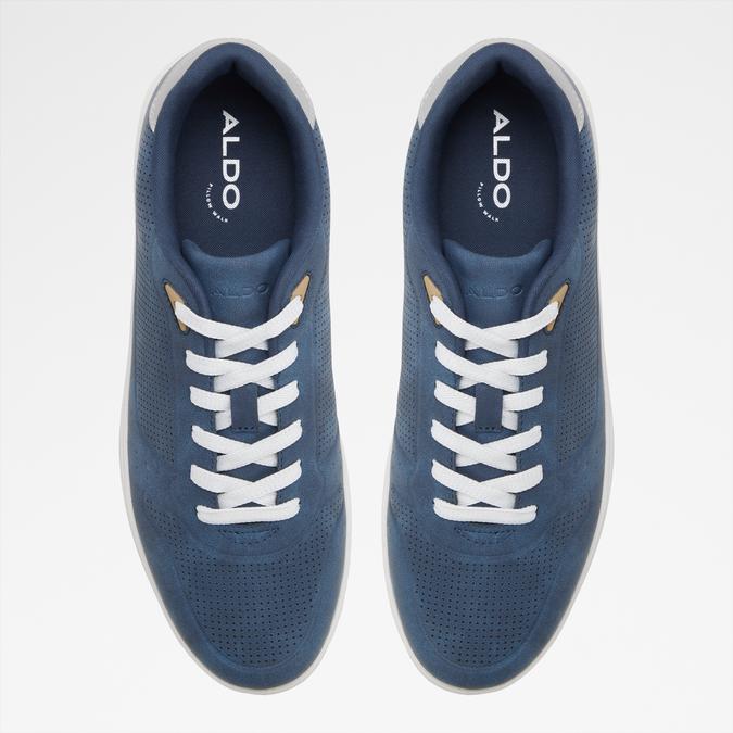 ROBIEA Navy Men Sneakers image number 5