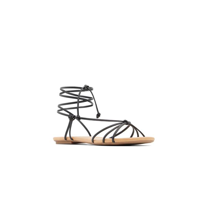 Altros Women's Black Sandals image number 3