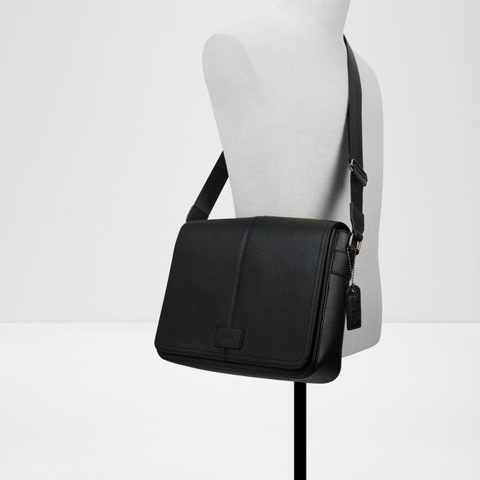 Wigoand Men's Black Messenger image number 3