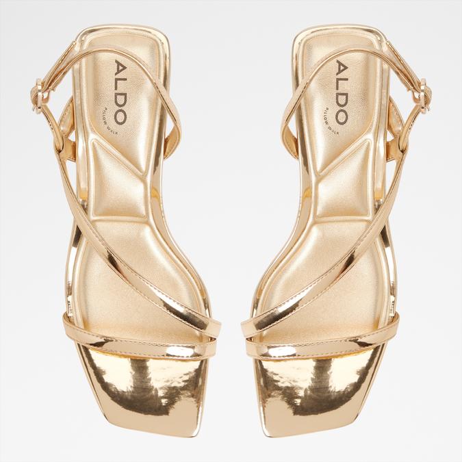 Rylann-In Women's Gold Dress Sandals