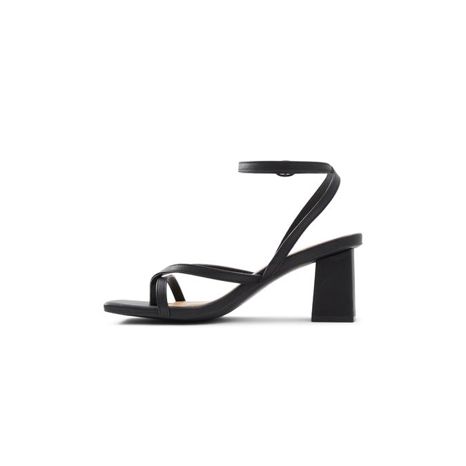 Kianna Women's Black Heeled Sandals image number 2