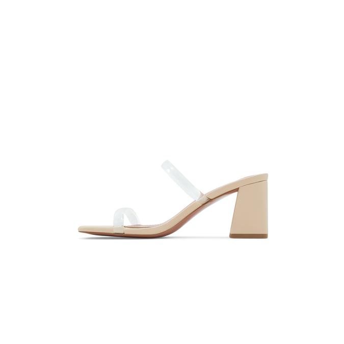 Kaiaa Women's Beige Blockheelsandals image number 3