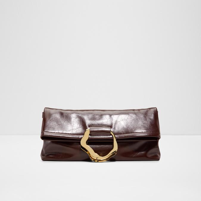 ZALINYA Brown Women Clutch