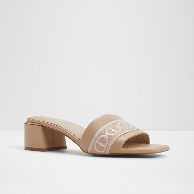 Elbenaldar-In Women's Brown Block Heel Sandals image number 4