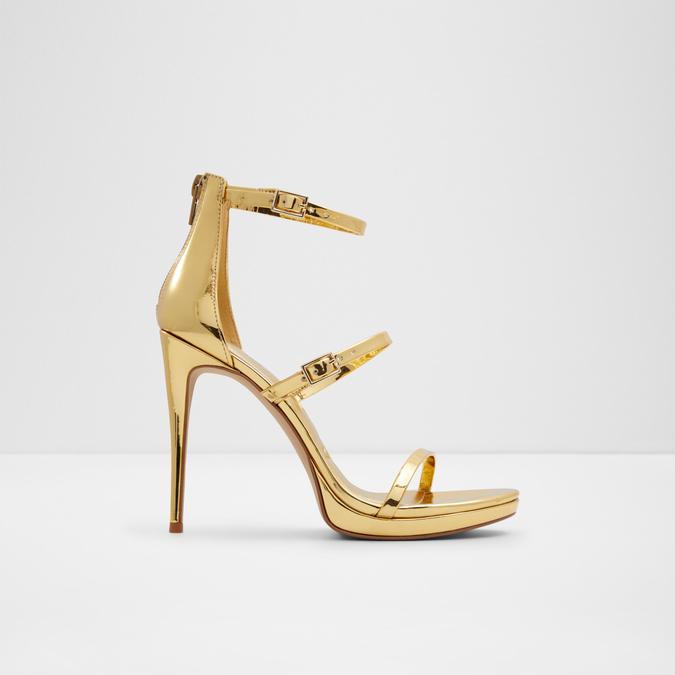Levissa Women's Gold Dress Sandals image number 0