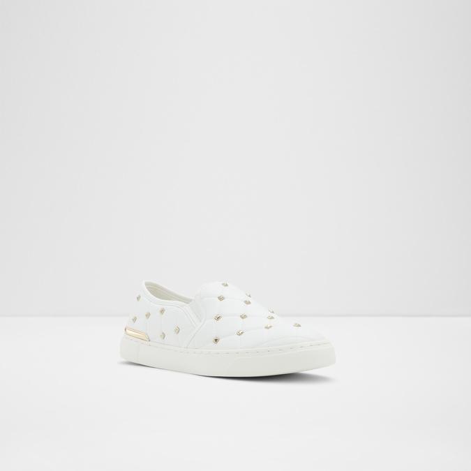 Frieswen Women's White Sneakers image number 4