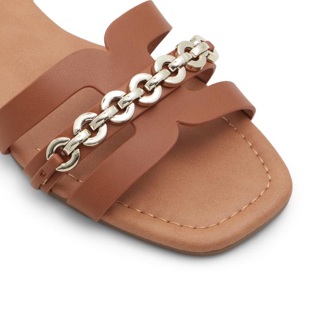 Cadiz Women's Tan Flat Sandals image number 2