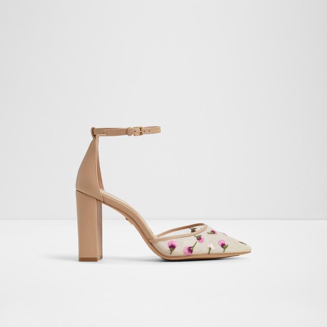 Faithana-In Women's Multicolor Block Heel Shoes