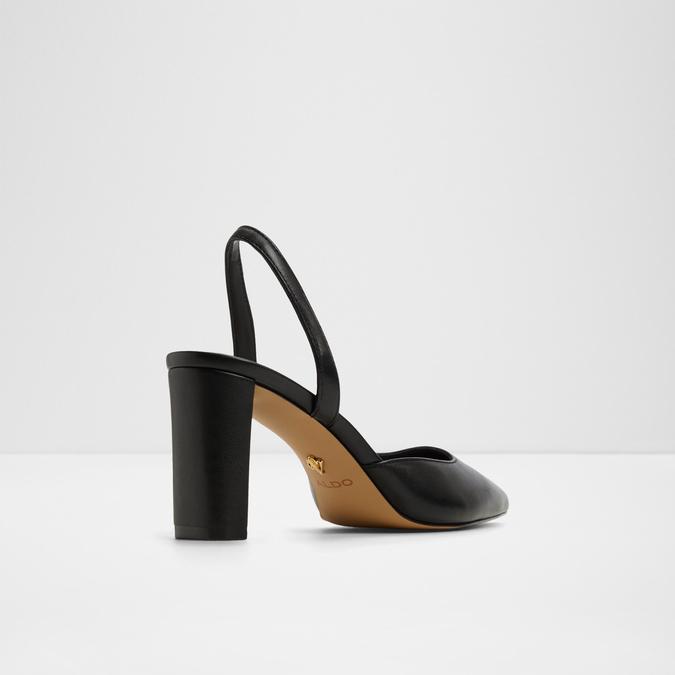 Olaeldan-In Women's Black Block Heel Shoes image number 2