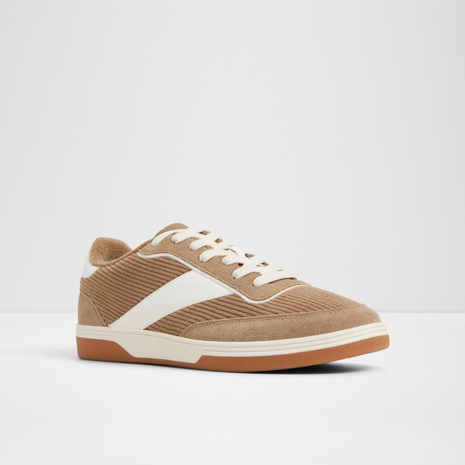 Ashwina-In Men's Brown Low Top Sneakers image number 4