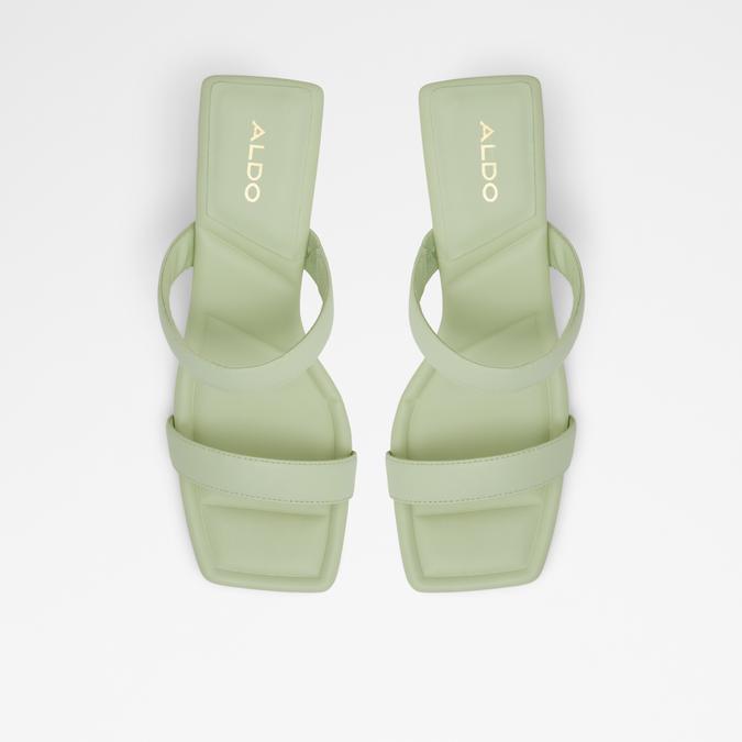 Ranalassi Women's Bright Green Block Heel Sandal image number 1