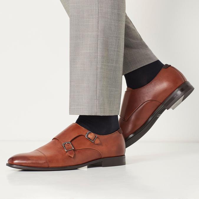 Kicia Men s Cognac Monk Strap