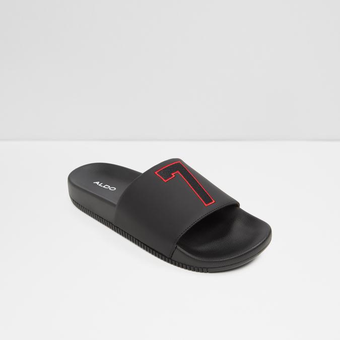 Nayeli Men's Black Single Strap Sandals image number 0