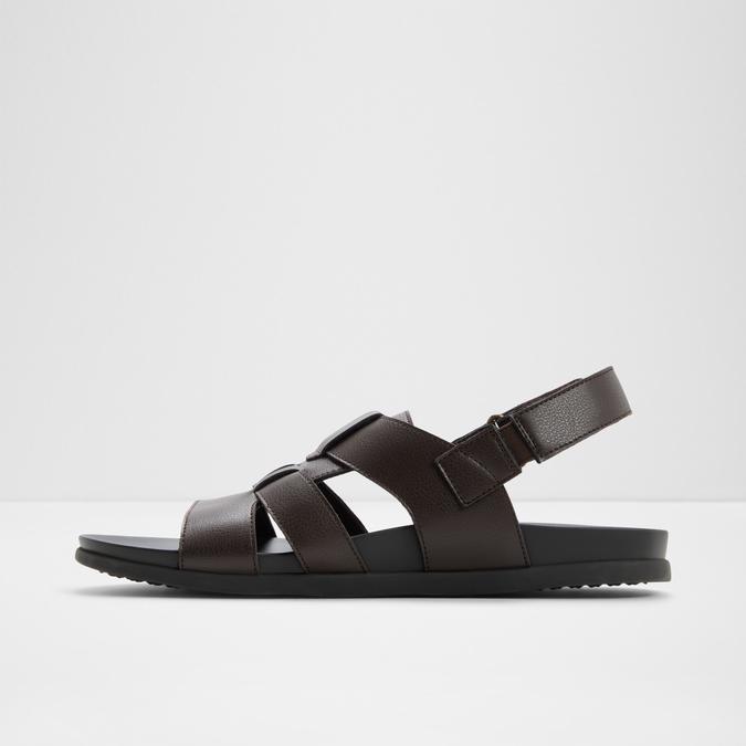 NUNOA Brown Men Back Strap Sandals image number 2
