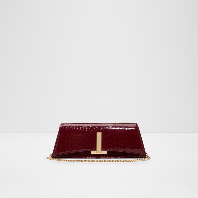 MMYCHAELA Dark Red Women Clutch