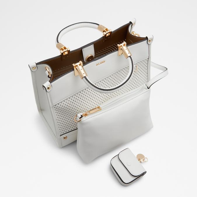 Daspiani Women's White Satchel image number 2