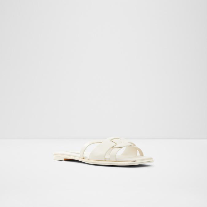 Cadialdan Women s White Flat Sandals Aldo Shoes
