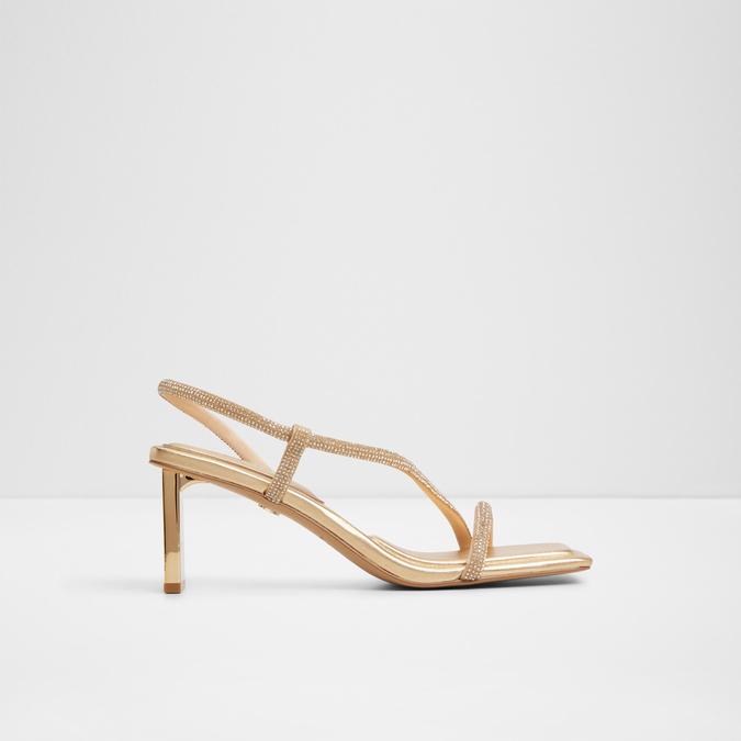 Castlegate-In Women's Gold Dress Sandals