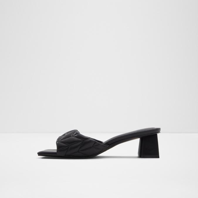 Banaryn Women's Black Block Heel image number 3