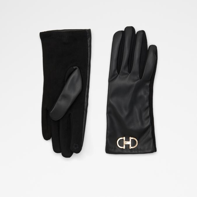 Adrusien Women's Black On Gold Gloves
