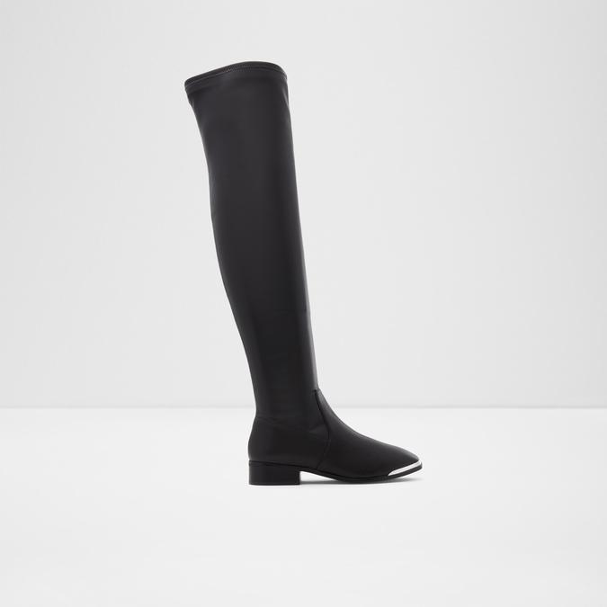 SSandalsunna Women's Black Knee Length Boots image number 0