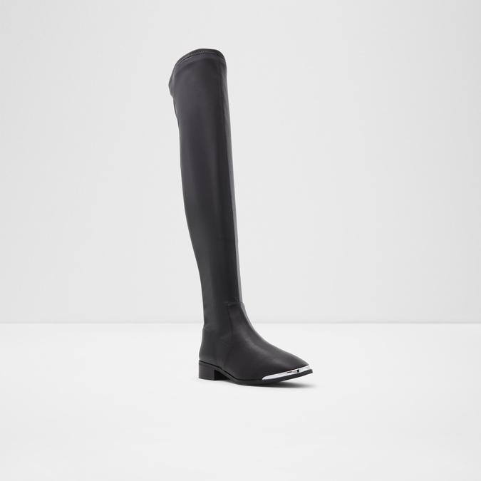 SSandalsunna Women's Black Knee Length Boots image number 3