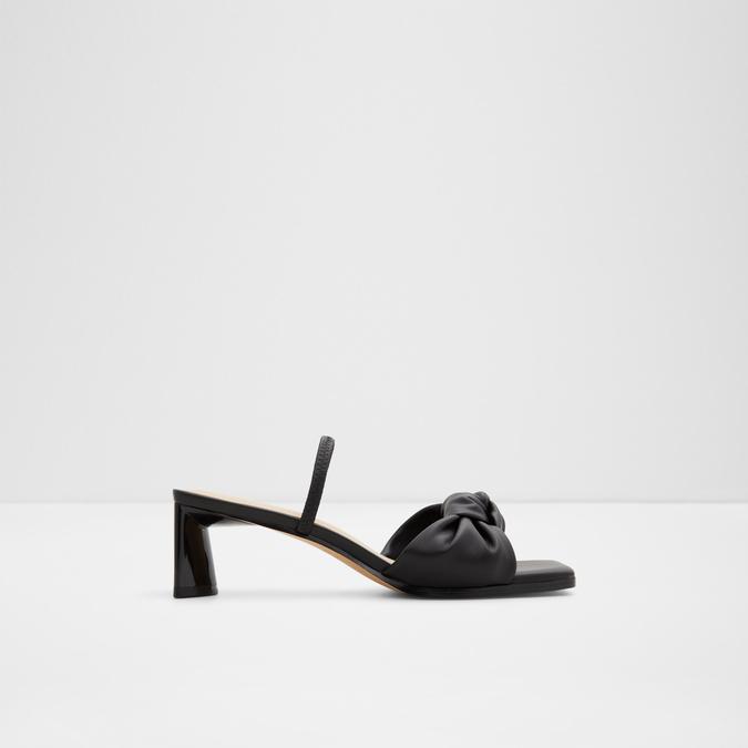 Wigoveth Women's Black Block Heel Sandal