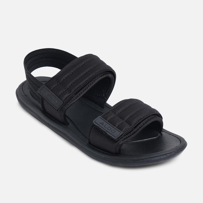 Hickes Men's Black Back Strap Sandals