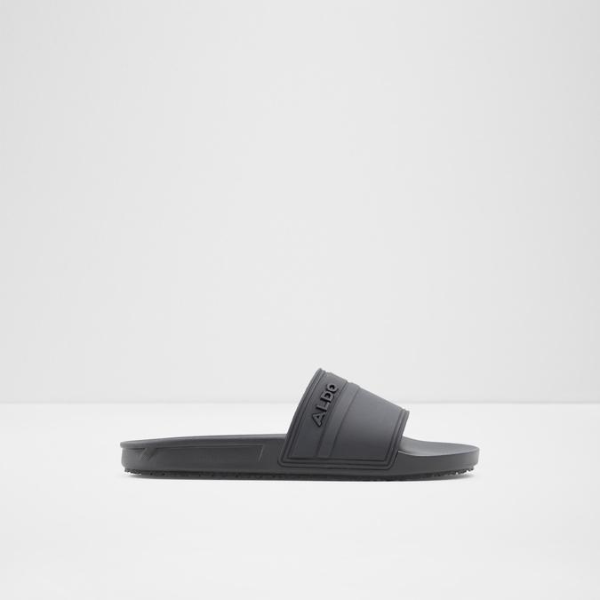 Dinmore Men's Black Single Strap Sandals