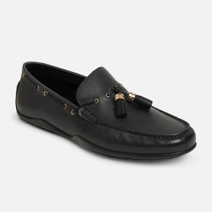 Sheremo Men's Black Moccasins