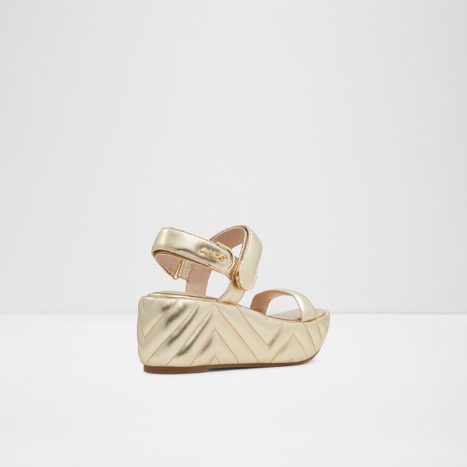 Eroellan Women's Champange Wedges image number 1