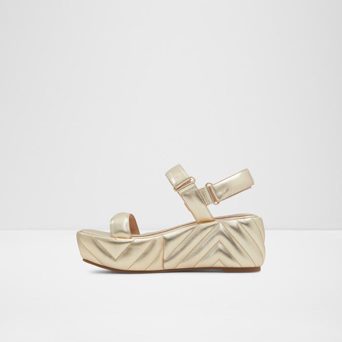 Eroellan Women's Champange Wedges image number 2