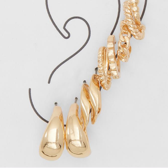Kaarina Women's Gold Earrings image number 1