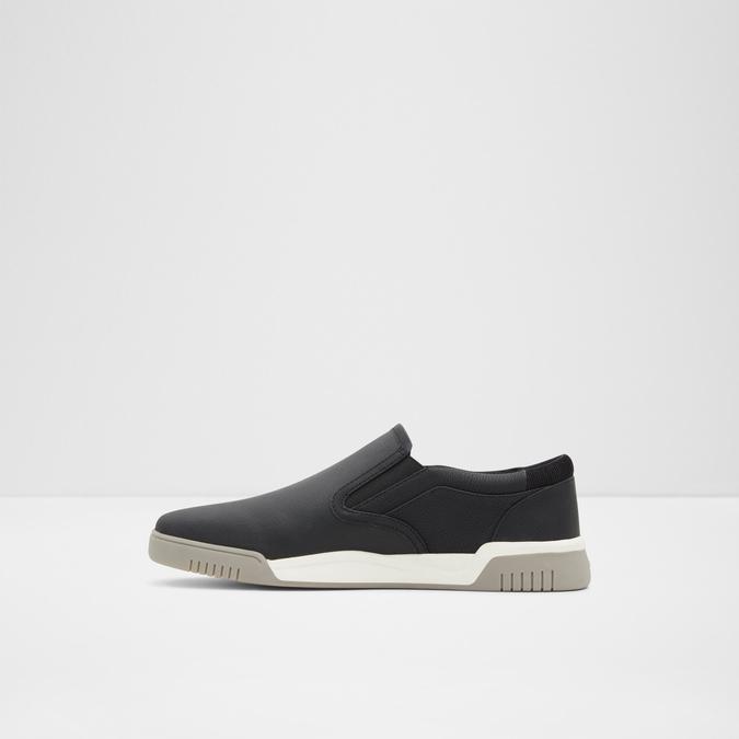 Uloawyr Men's Black Sneaker Slip On image number 2