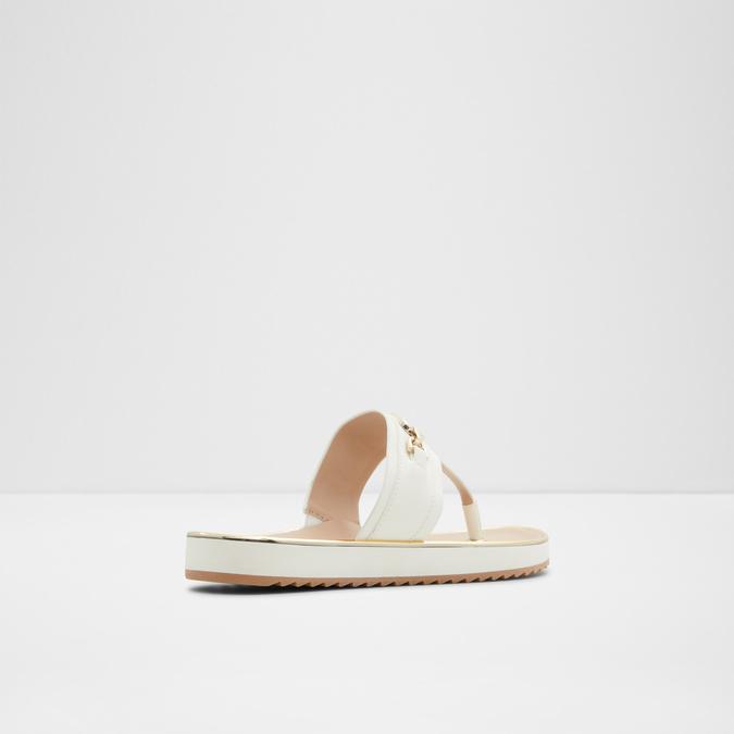 Yerral Women's White Sandals image number 1