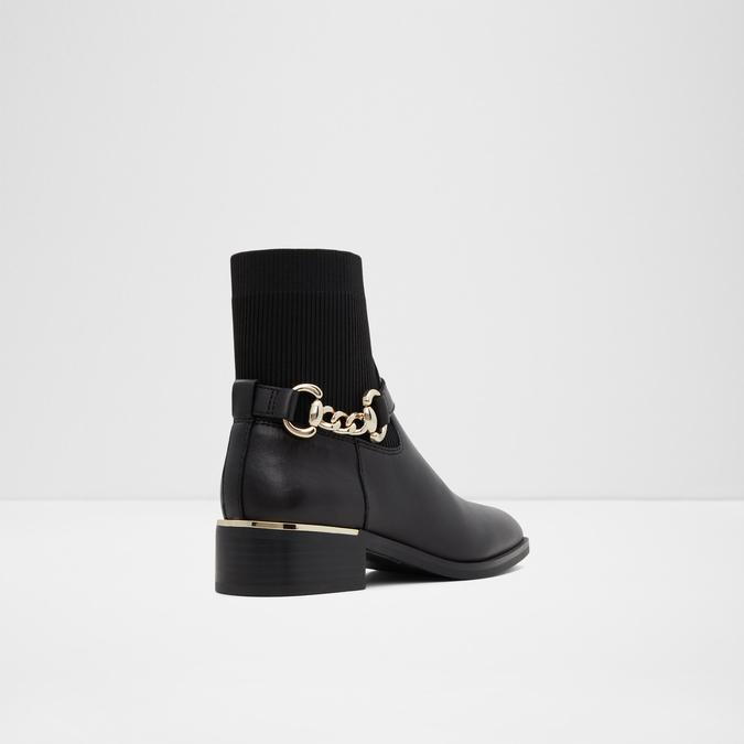 Franina Women's Black Ankle Boots image number 1
