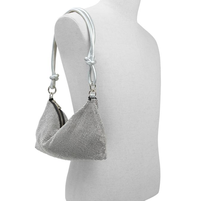 Elecktra Women's Silver Shoulder Bag image number 3