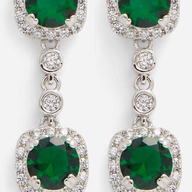 Jevon Women's Dark Green Earrings image number 2