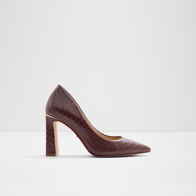 Seirith Women's Bordo Block Heel Shoes