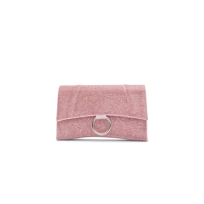 Premium Photo | A pink cute purse on a pink flat background, clean and  minimalist top view