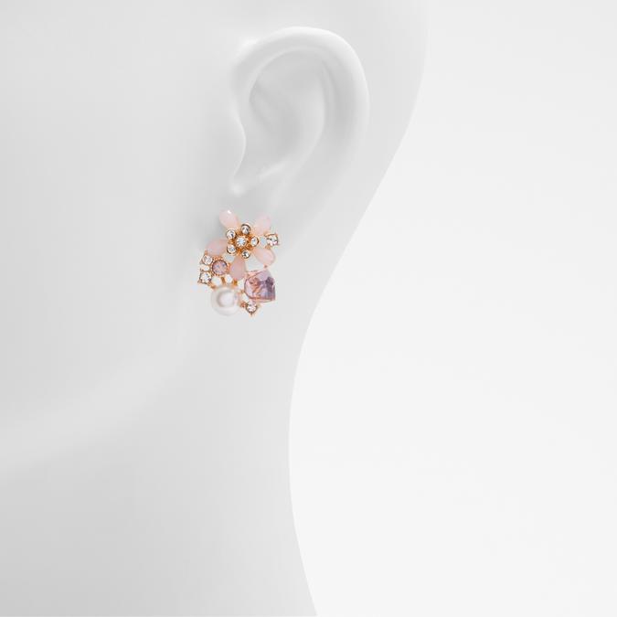 Deri Women's Light Pink Earrings image number 1