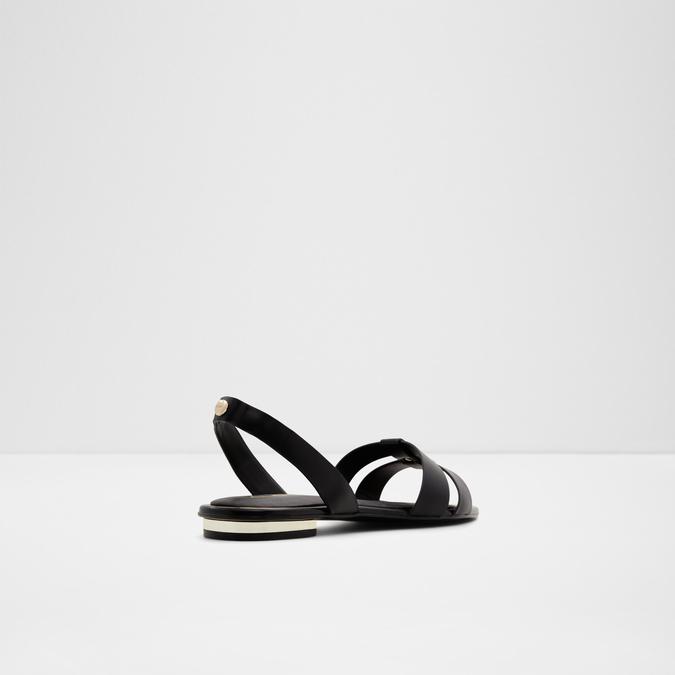 Balera Women's Black Flat Sandals image number 1