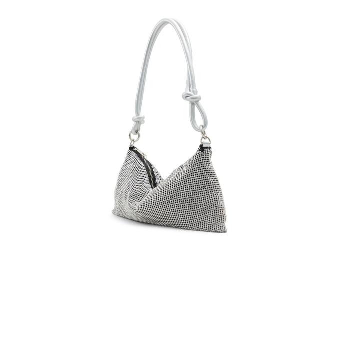Elecktra Women's Silver Shoulder Bag