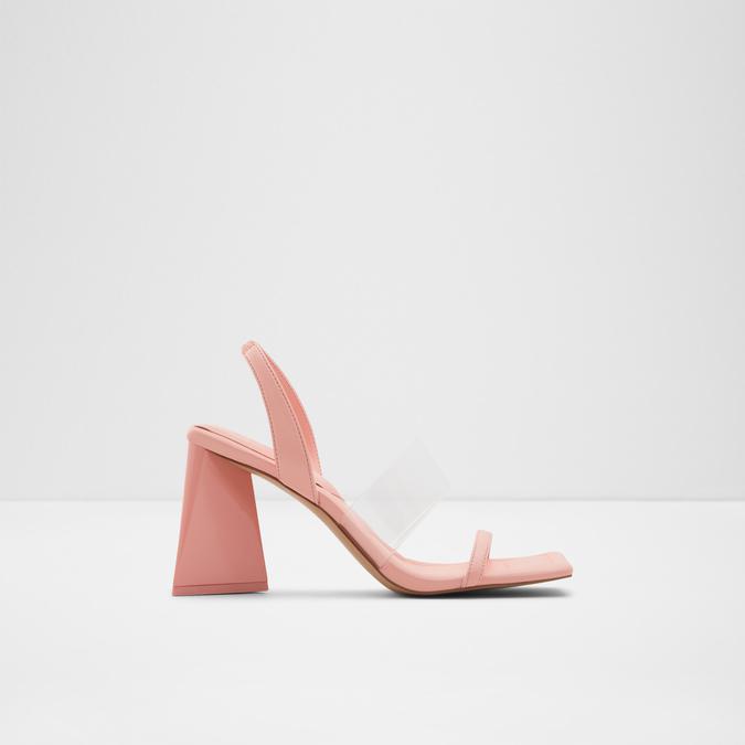 Eliss Women's Light Orange Block Heel Sandal