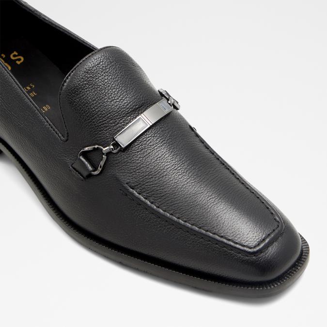 Palazzo Men's Black Loafers image number 4