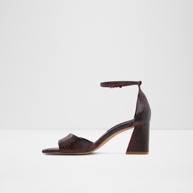 Hedda velvet block cheap heel sandal