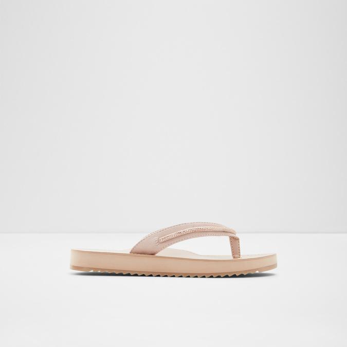 Rose gold flip store flops