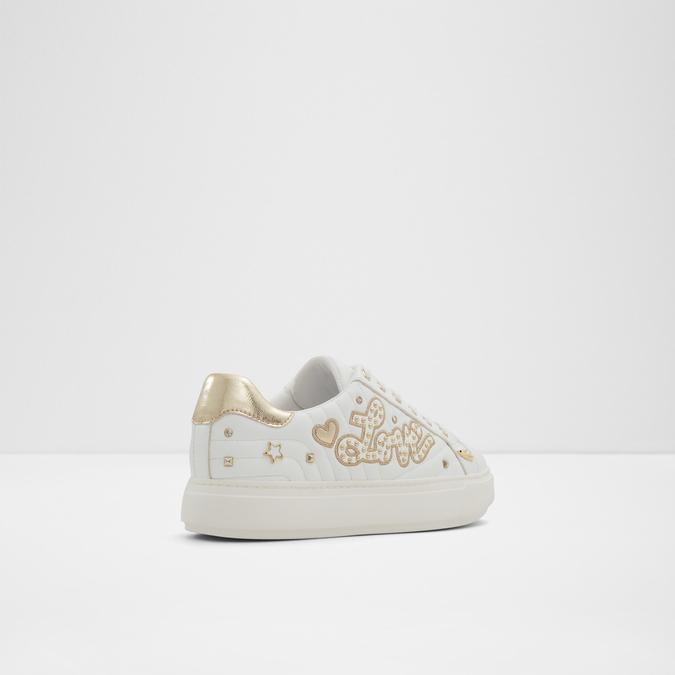 Lovenow Women's Clear On Gold Sneakers image number 1