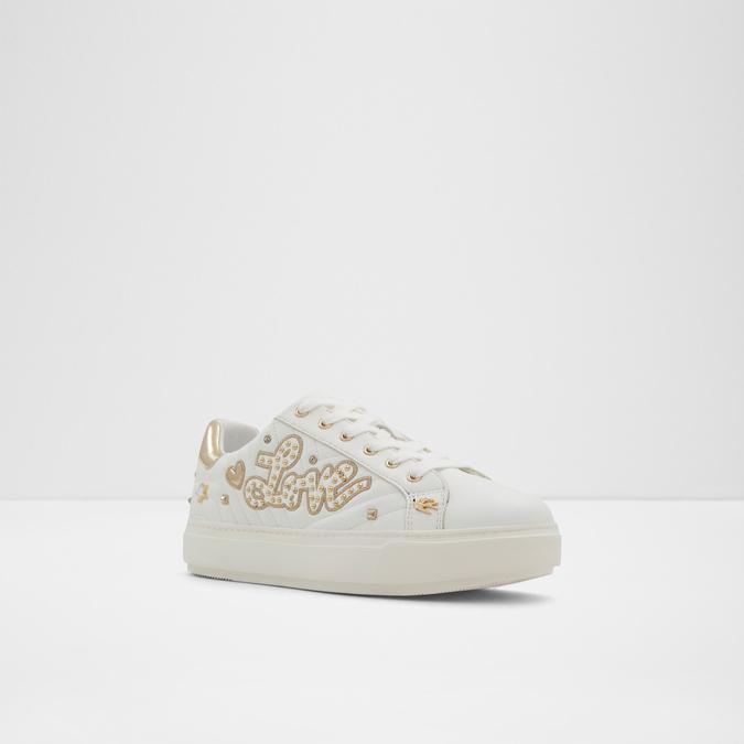 Lovenow Women's Clear On Gold Sneakers image number 3