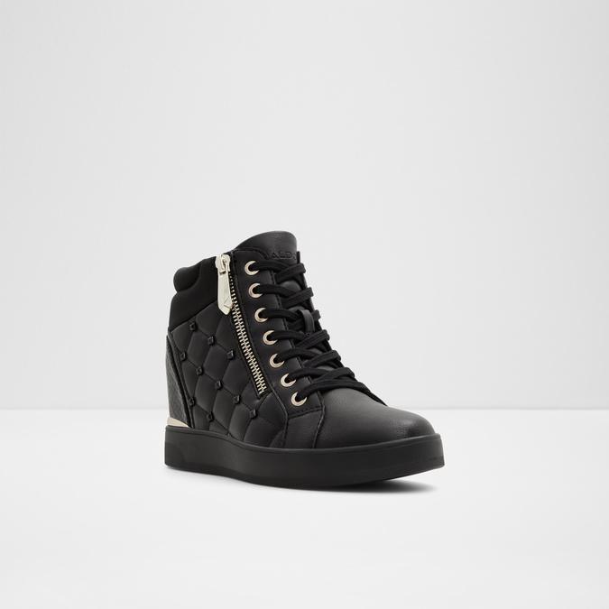 Aldo black cheap wedge sneakers